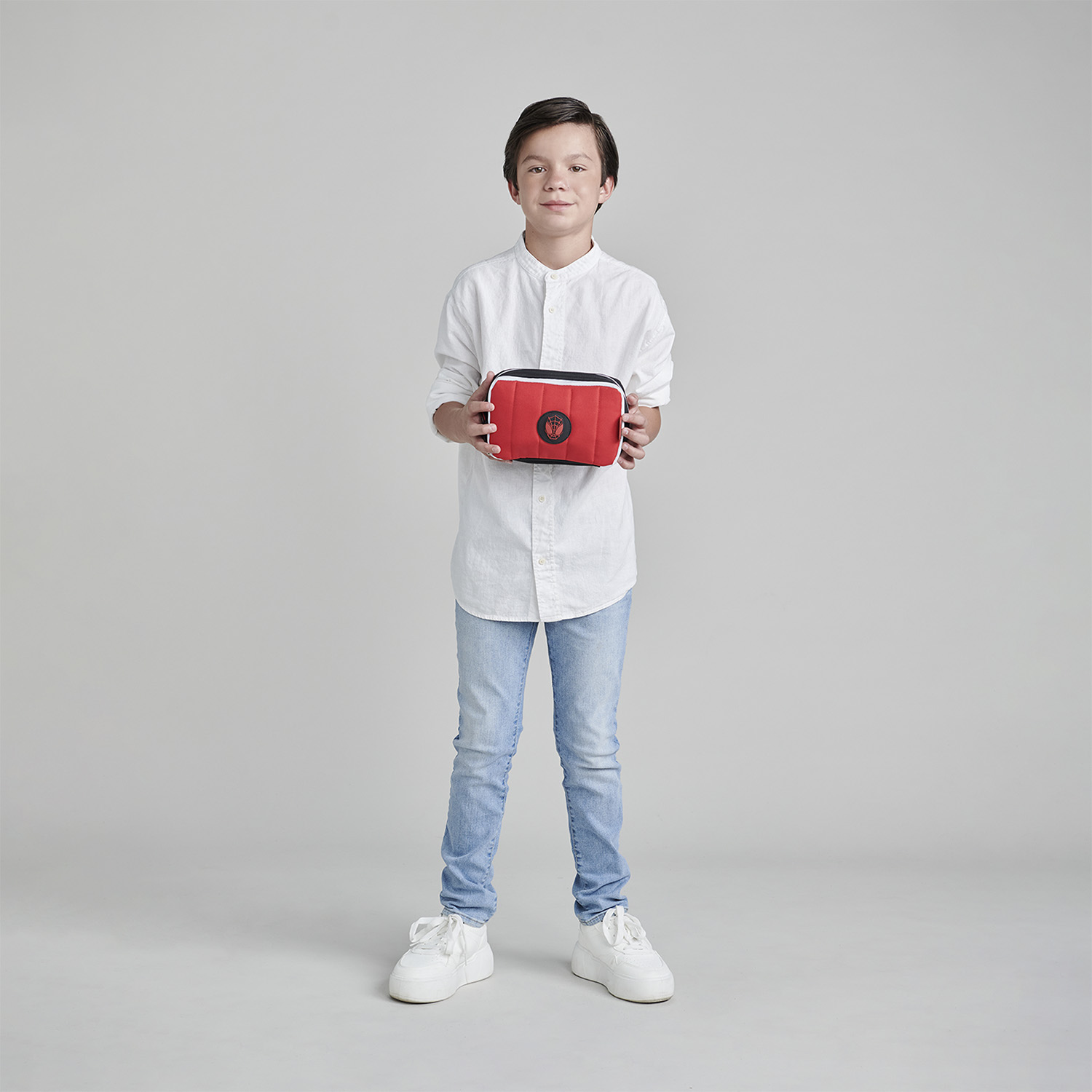 Lapicera Miles Morales Rojo Escolar Chenson | Estuche para Niño - vista 2