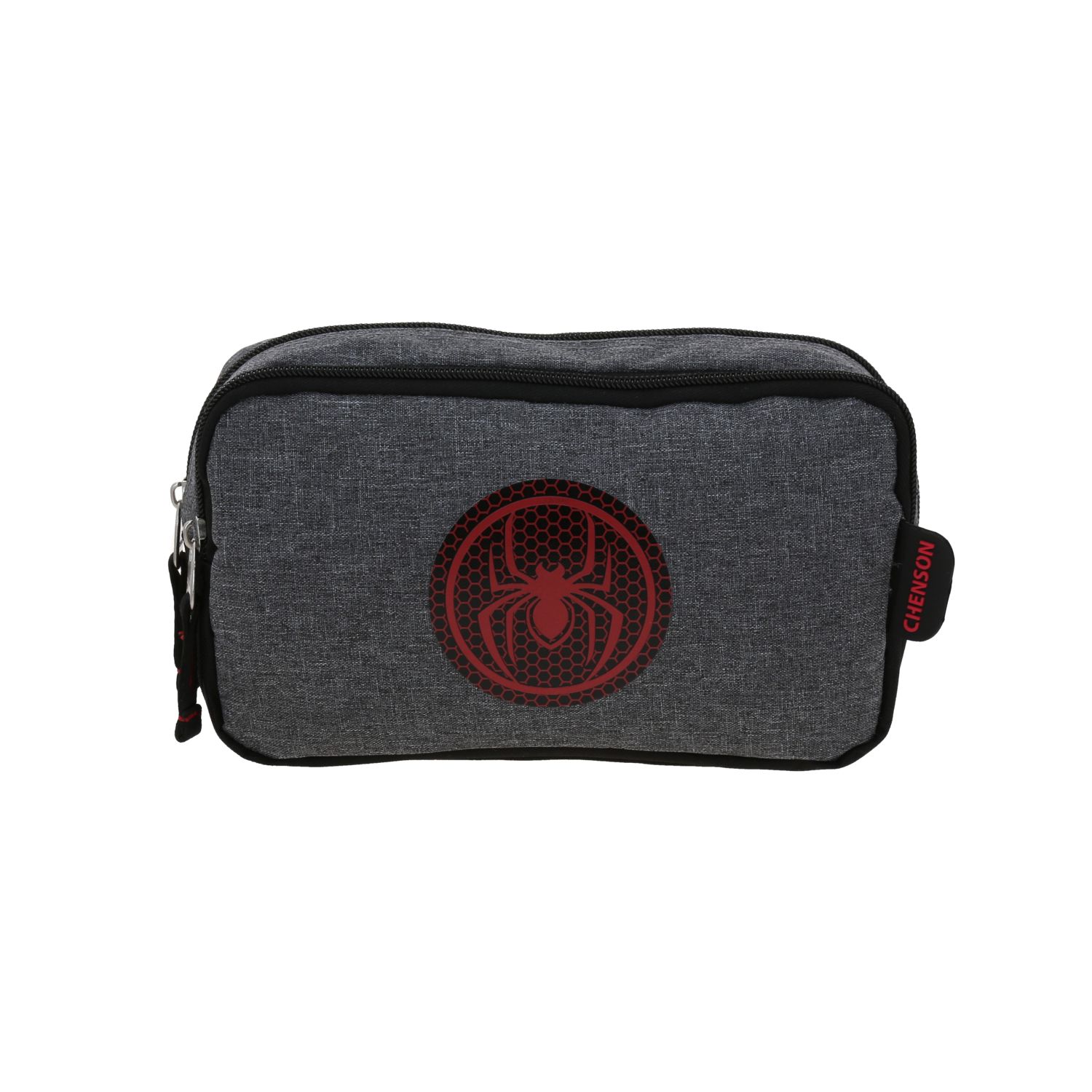Lapicera Escolar Miles Morales Gris Chenson | Estuche Infantil