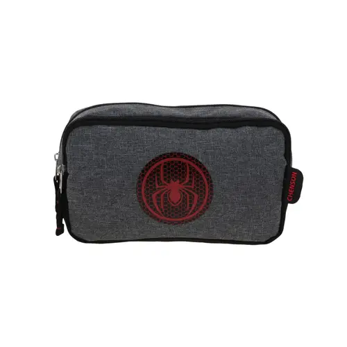 Lapicera Escolar Miles Morales Gris Chenson | Estuche Infantil