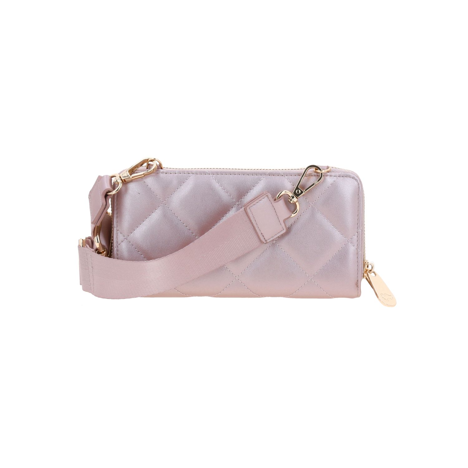 Cartera Mujer Rosa PO by Chenson - Billetera Elegante Simil Piel 4