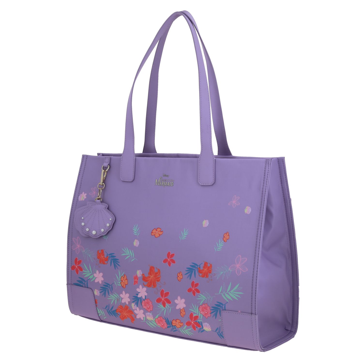Bolsa grande escolar Princesas Violeta con broche imán - Chenson 2