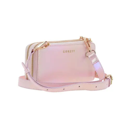 Cartera escolar para niña Ariel La Sirenita by Chenson color rosa con doble compartimento 3