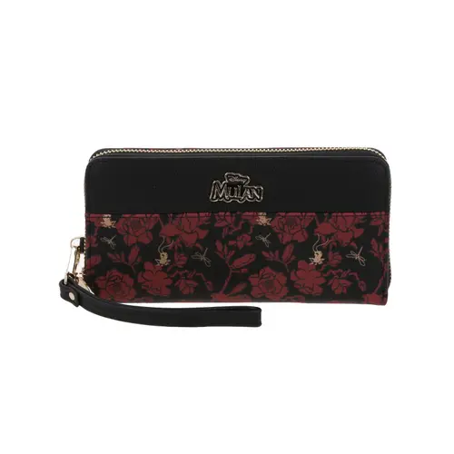 Cartera Princesas by Chenson Negro - Billetera Niña con Tarjetero