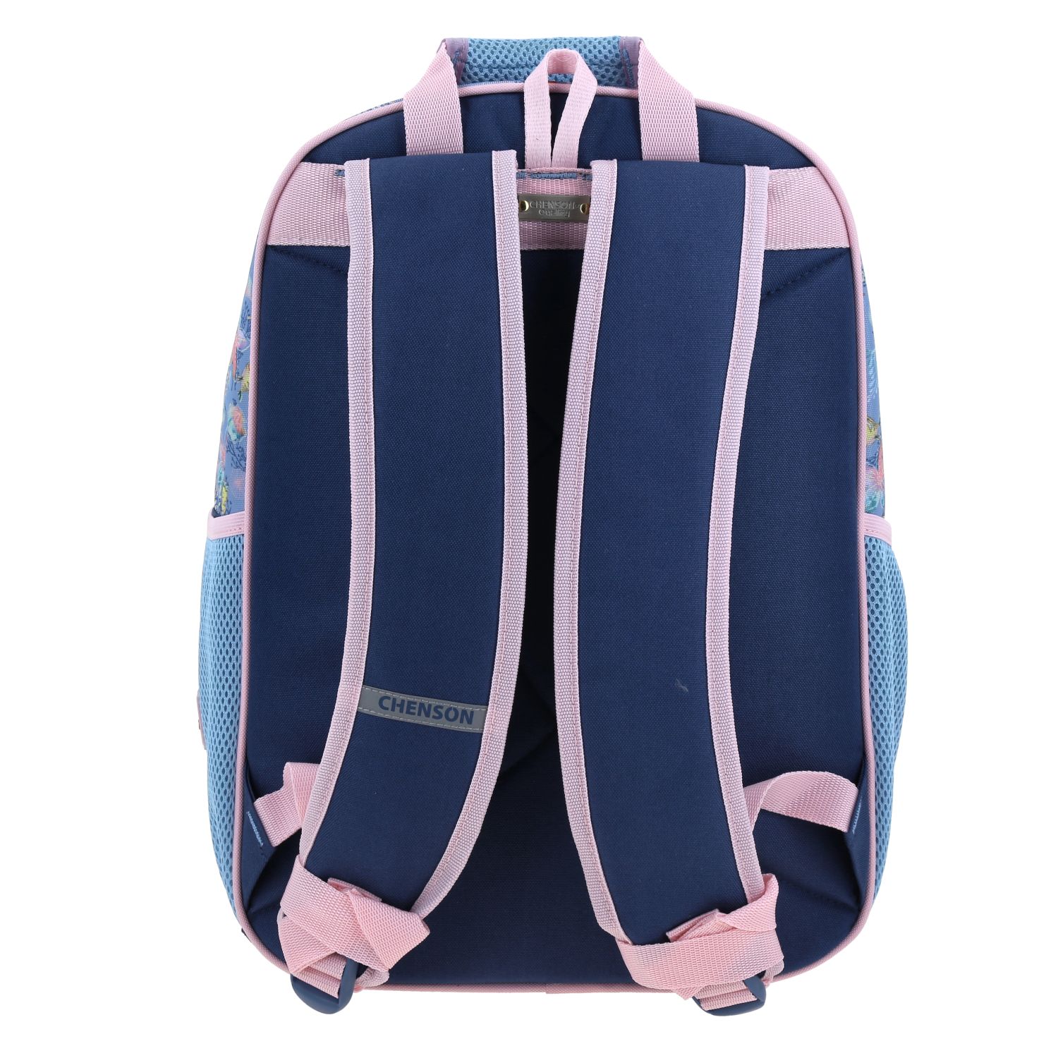 Mochila escolar para niña Princesas by Chenson azul con amplio compartimento 4