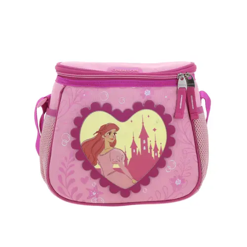 Kit Escolar Ariel La Sirenita by Chenson Mochila + Lonchera Rosa Infantil 3
