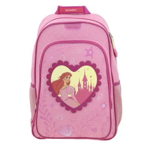 Kit Escolar Princesas by Chenson (Mochila + Lonchera + Lapicera) infantil - vista 2