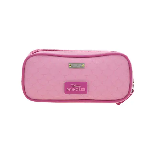 Lapicera escolar para niña Ariel La Sirenita by Chenson color rosa con doble compartimento 4