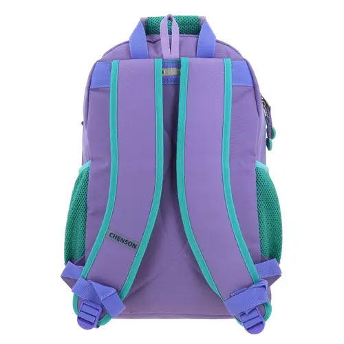 Mochila escolar para niña Ariel La Sirenita by Chenson color violeta divertida y segura 4