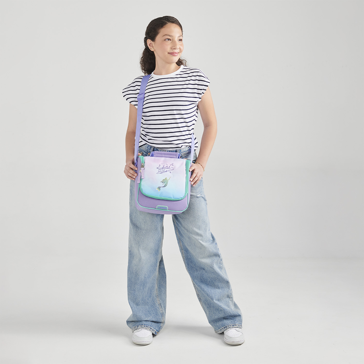 Lonchera escolar térmica Princesas by Chenson Violeta para niña divertida - vista 2