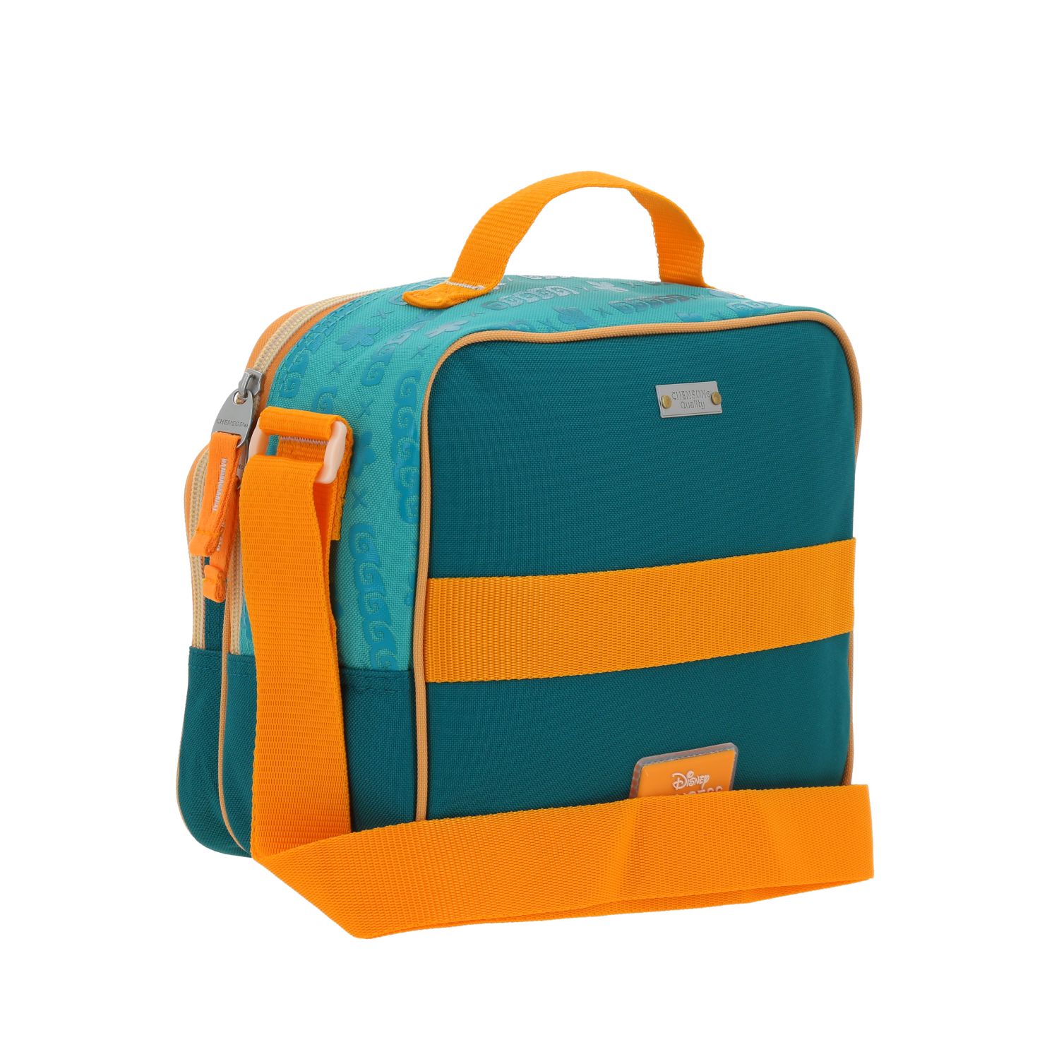 Lonchera escolar térmica Princesas by Chenson Turquesa para niña 3