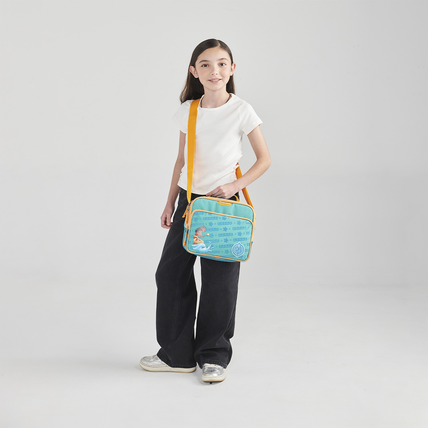 Lonchera escolar térmica Princesas by Chenson Turquesa para niña - vista 2