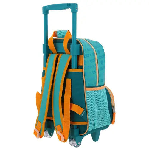 Mochila con Ruedas Princesa Moana by Chenson Turquesa para Niña - Divertida y Segura - Modelo PR70398 5