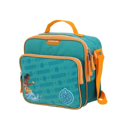 Kit Escolar Princesa Moana by Chenson Mochila + Lonchera Turquesa Infantil - vista 2