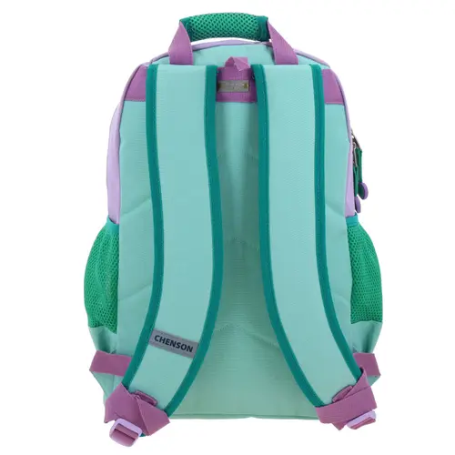 Mochila escolar para niña Ariel La Sirenita by Chenson turquesa con seguridad y diversión 4