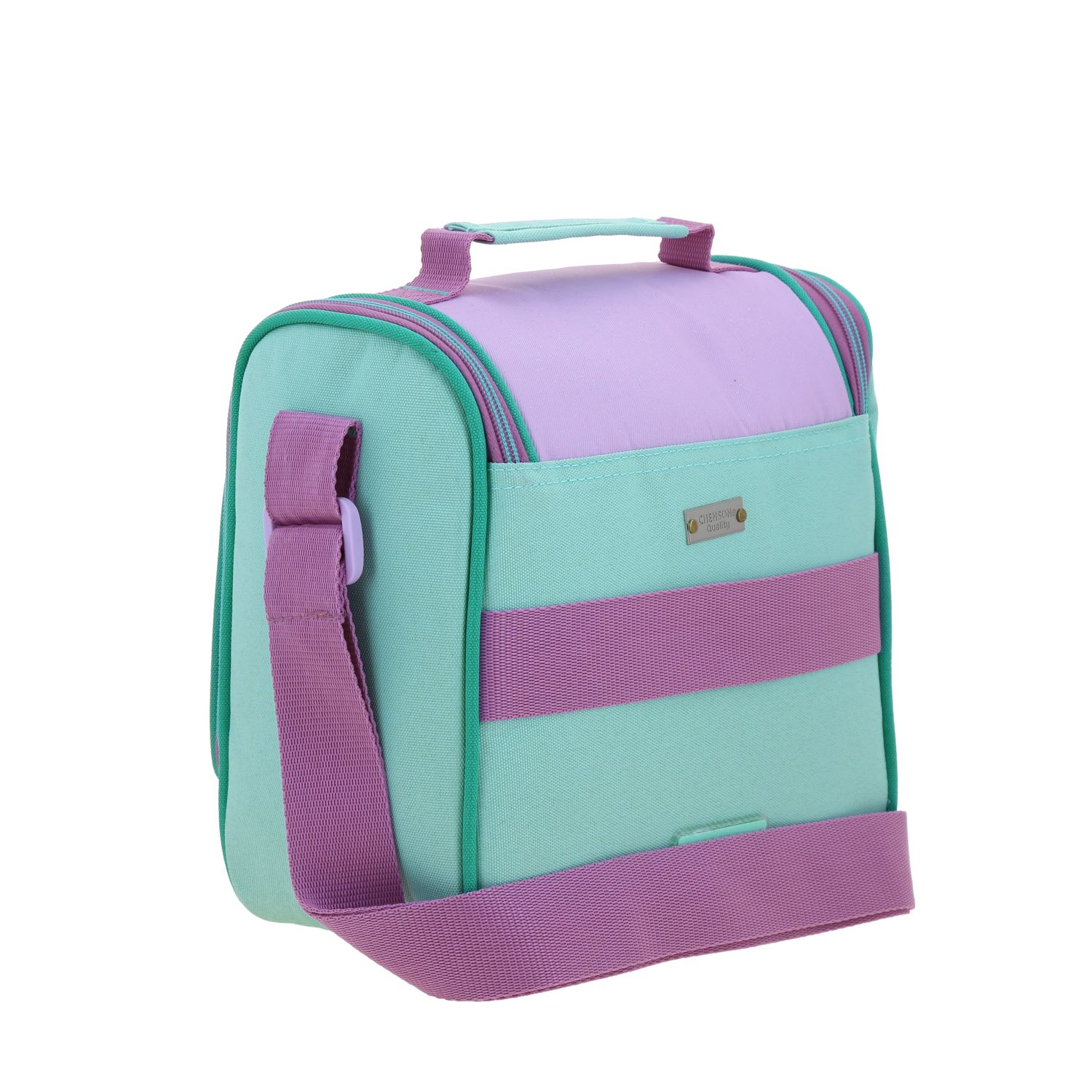 Lonchera escolar térmica Princesas by Chenson Turquesa para niña 3