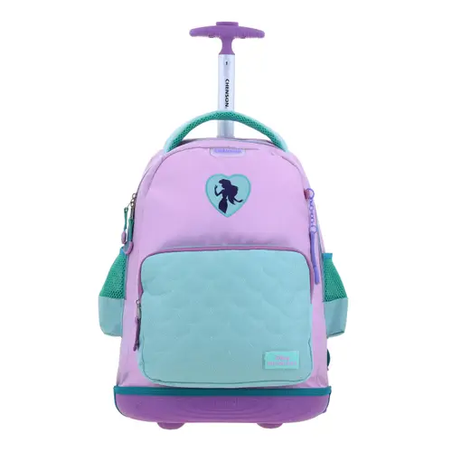 Kit Escolar Ariel La Sirenita by Chenson (Mochila + Lapicera) Turquesa Infantil