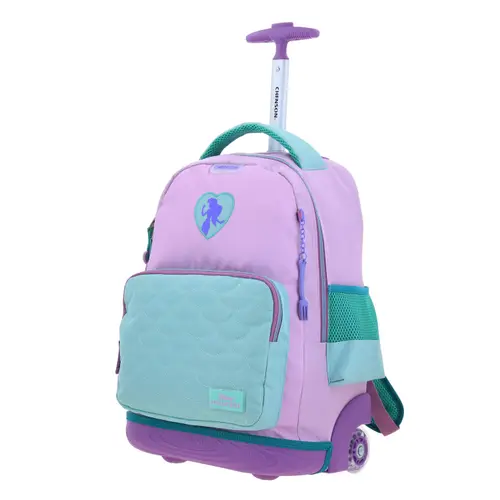 Kit Escolar Ariel La Sirenita by Chenson Mochila + Lonchera Turquesa Infantil 3