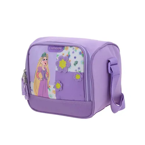 Lonchera escolar Princesa Rapunzel by Chenson Violeta con forro térmico 2