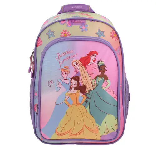 Kit Escolar Princesas by Chenson (Mochila + Lonchera + Lapicera) infantil - vista 2