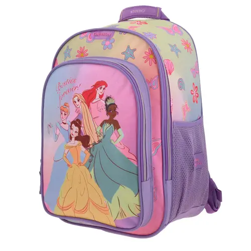 Kit Escolar Princesas Disney by Chenson (Mochila + Lonchera + Lapicera) infantil 3