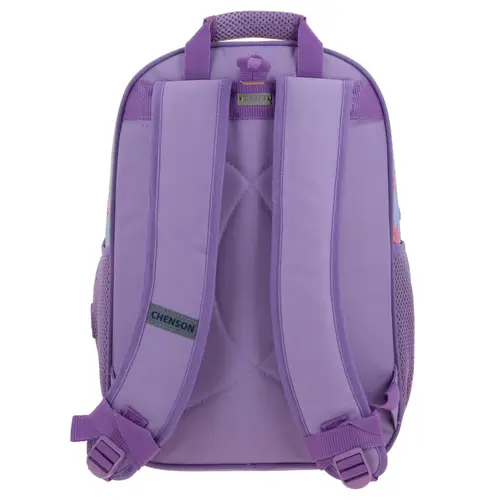 Mochila escolar para niña Princesas Disney by Chenson color violeta divertida y segura 4