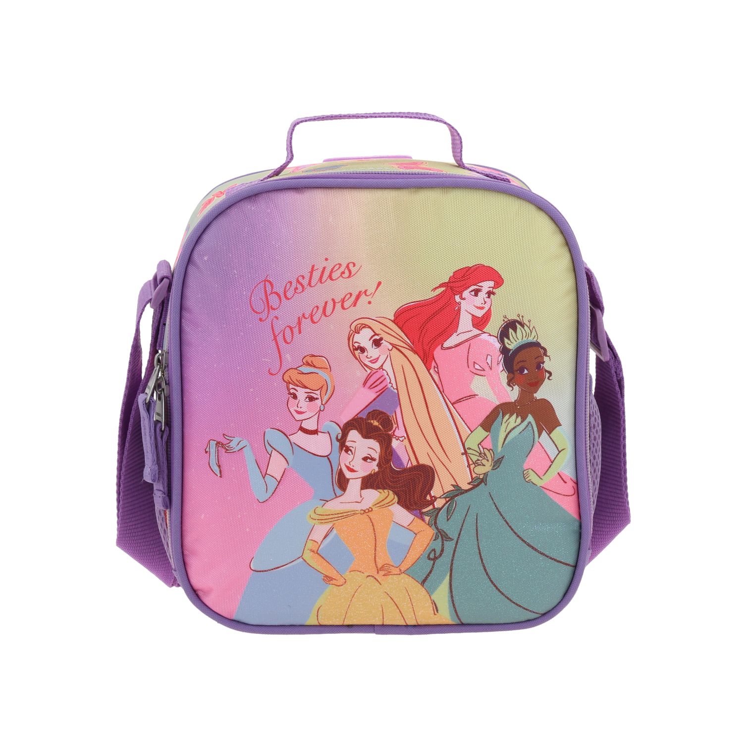 Kit Escolar Princesas by Chenson (Mochila + Lonchera + Lapicera) infantil 4