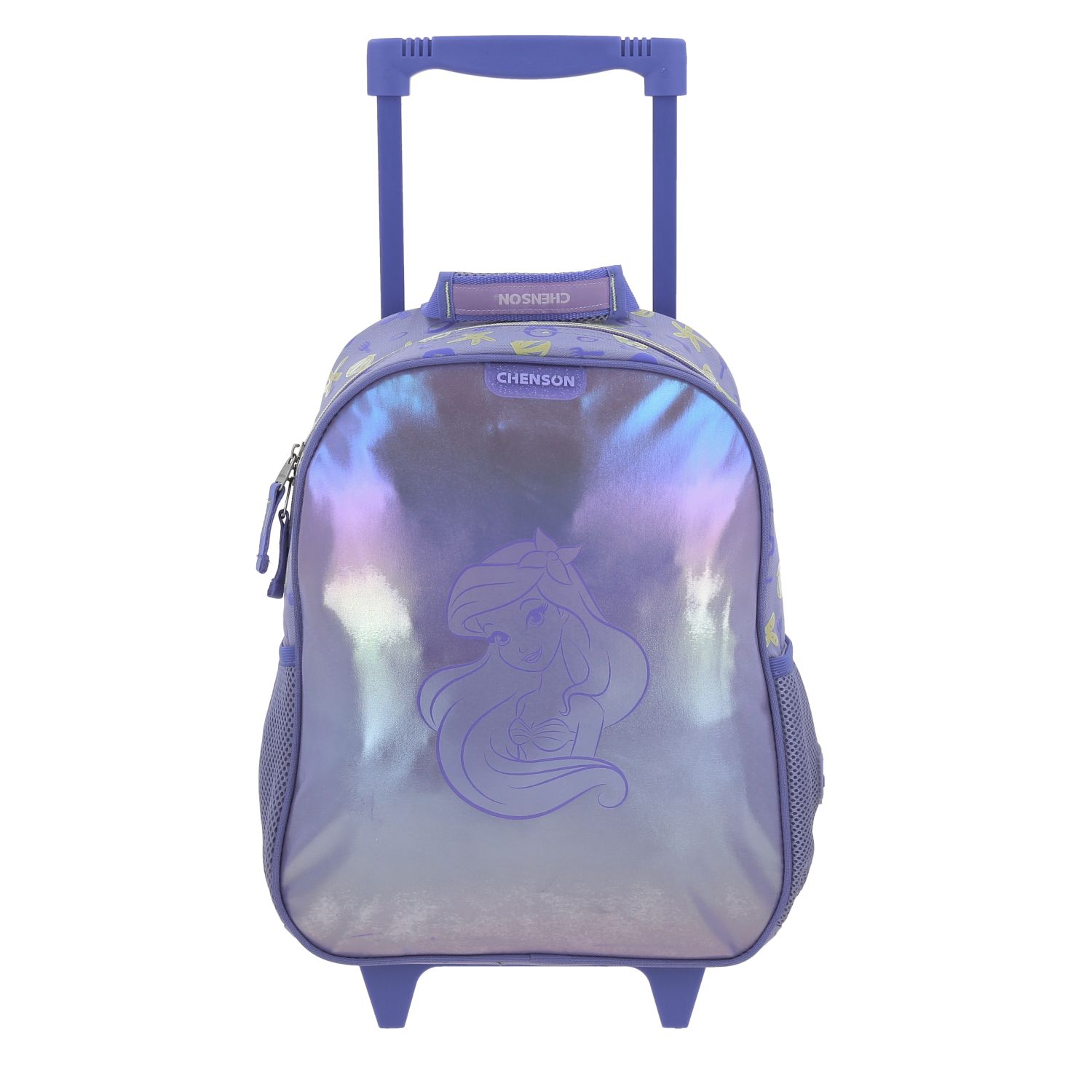 Mochila con Ruedas Princesas by Chenson Violeta para Niña - Diversión y Durabilidad