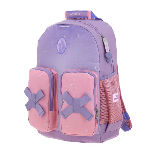 Kit Escolar Princesa Rapunzel by Chenson (Mochila + Lapicera) Violeta 3