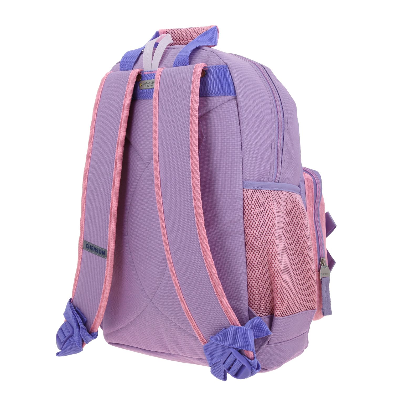 Mochila escolar para niña Princesas by Chenson Violeta con gran compartimento 5