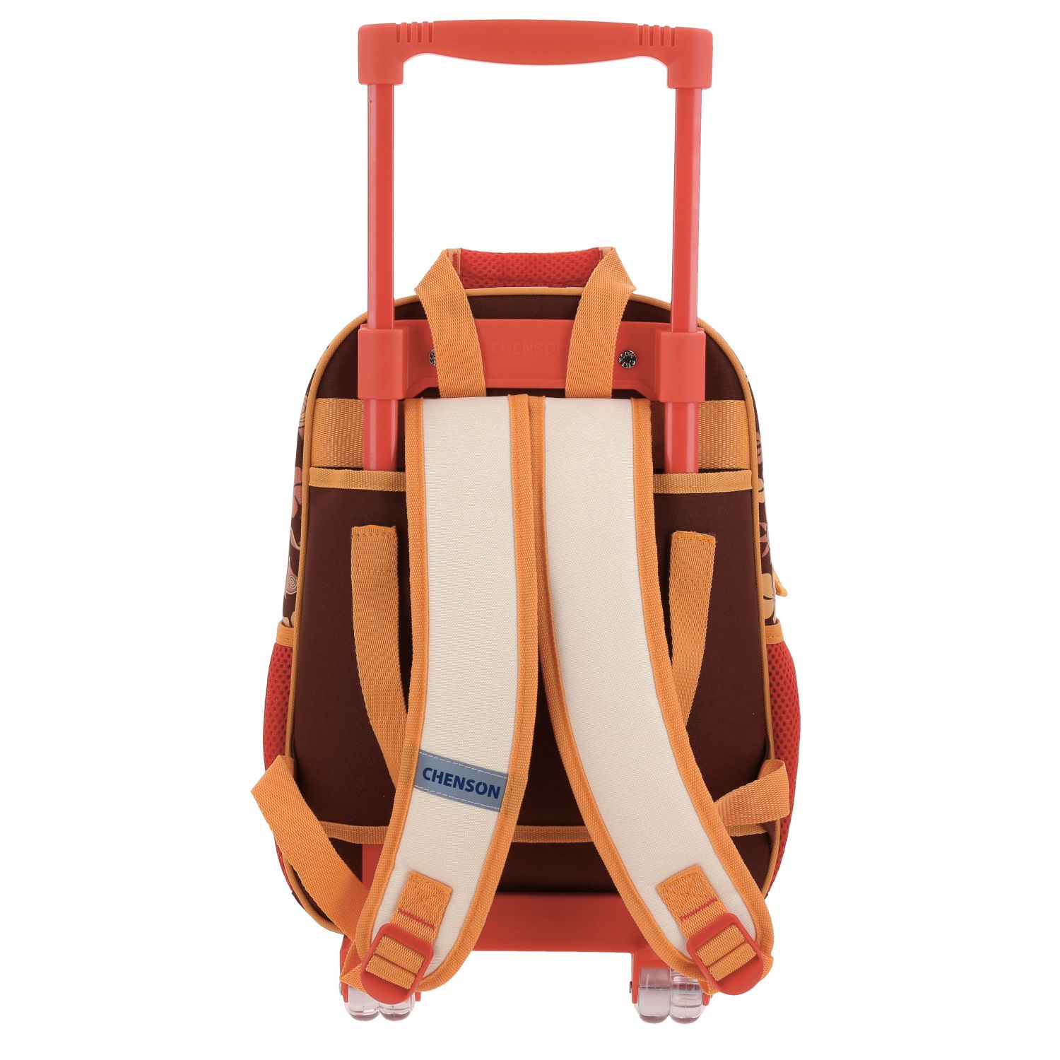 Mochila con Ruedas Princesas by Chenson Beige para Niña - Divertida y Segura 4