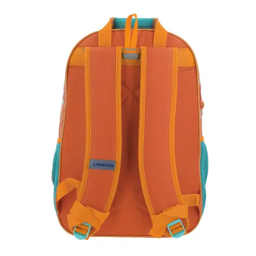 Mochila escolar para niña Princesa Moana by Chenson Naranja con compartimentos 4
