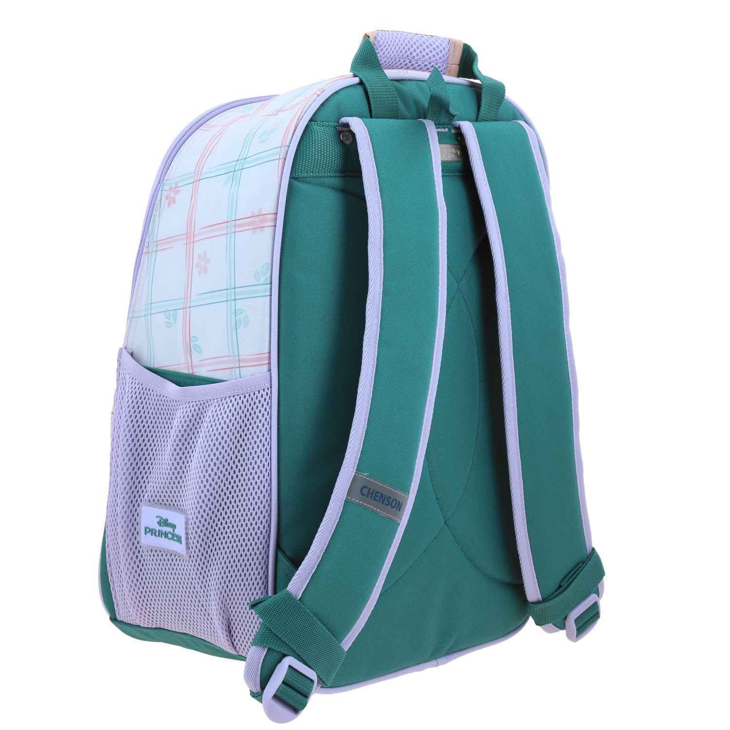 Mochila Escolar Princesas by Chenson Verde - Resistente 3