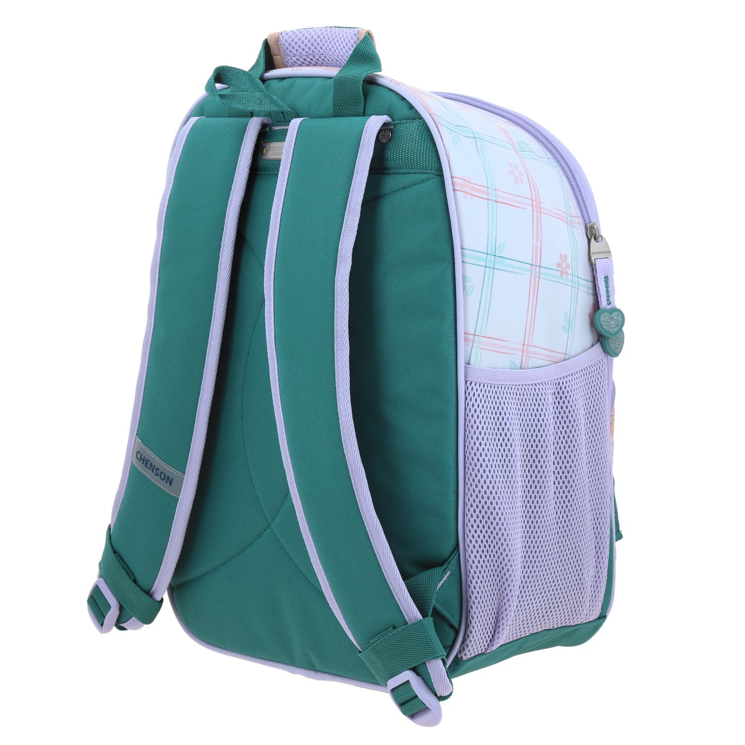 Mochila Escolar Princesas by Chenson Verde - Resistente 5