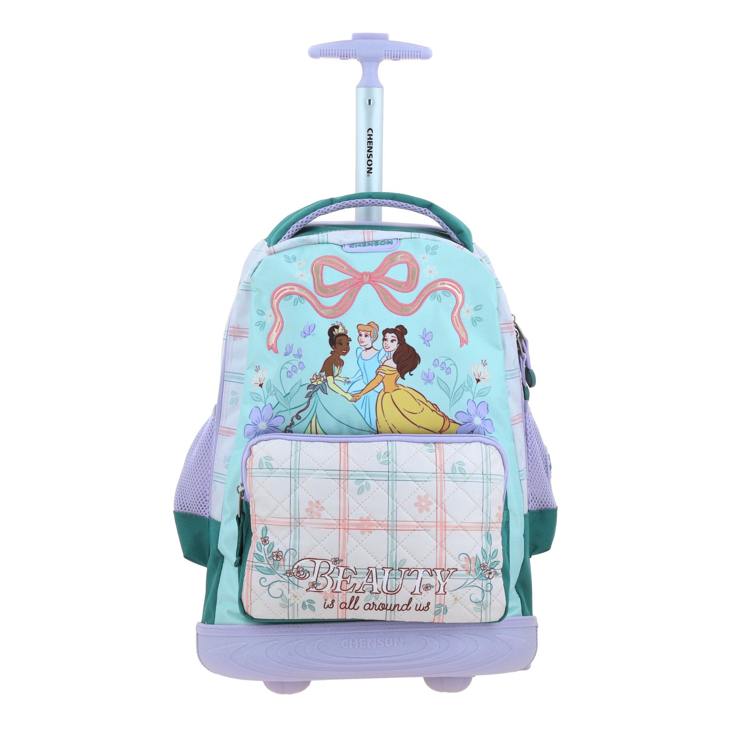 Kit Escolar Princesas by Chenson (Mochila + Mochila) Verde Infantil 2