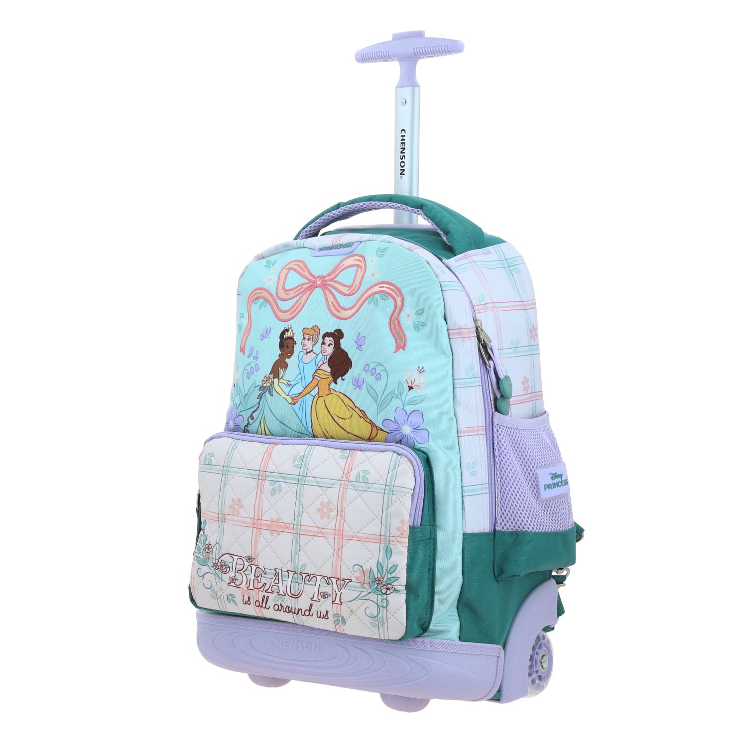 Kit Escolar Princesas by Chenson (Mochila + Mochila) Verde Infantil 3