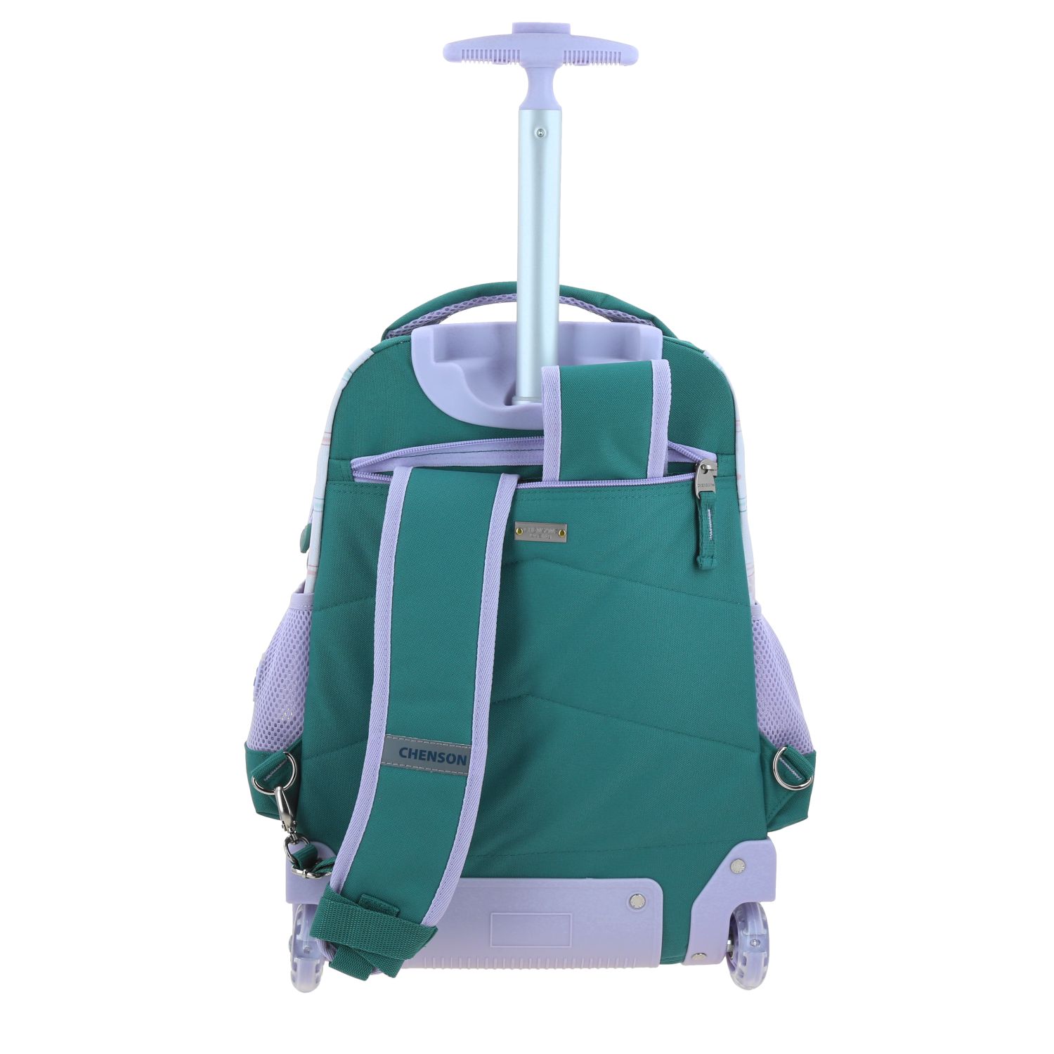 Mochila con Ruedas Princesas by Chenson Verde Niña 4