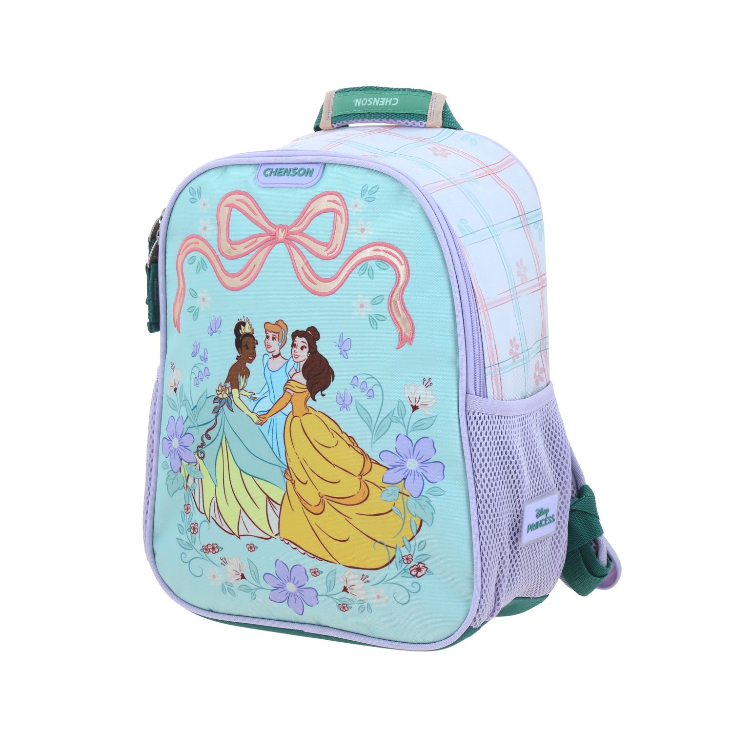 Mochila Escolar Princesas by Chenson Verde para Niña 2