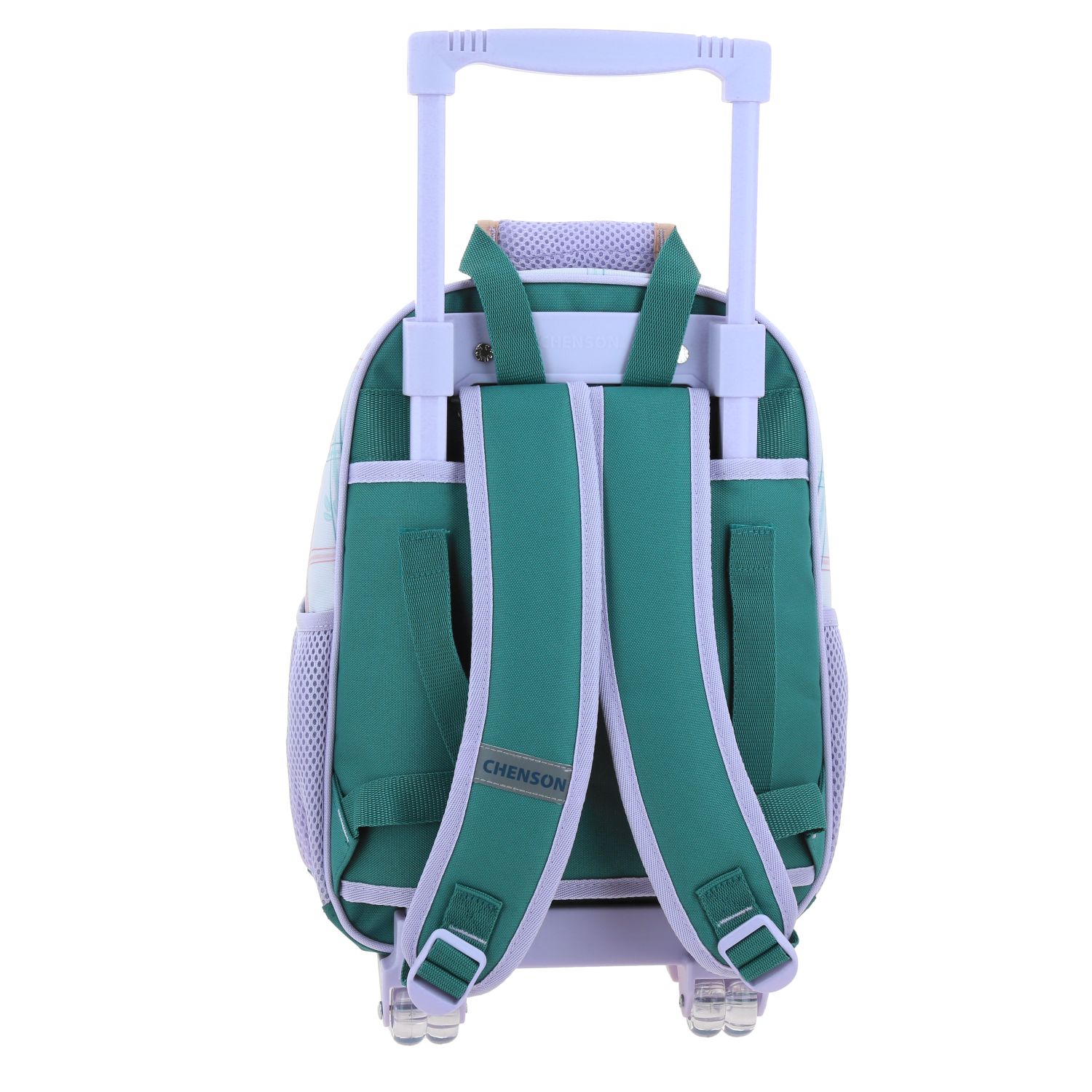 Mochila con Ruedas Princesas by Chenson Verde Escolar Niña 4