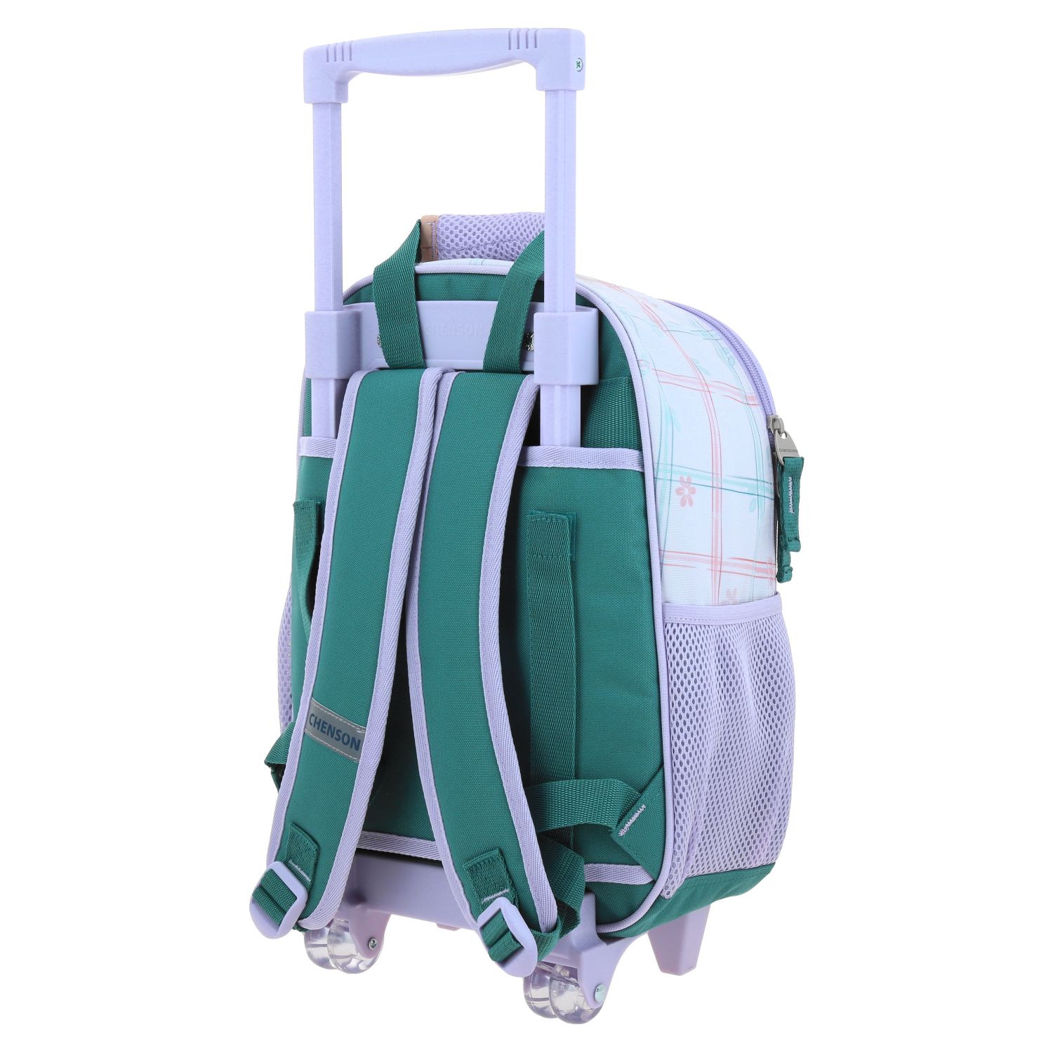 Mochila con Ruedas Princesas by Chenson Verde Escolar Niña 5