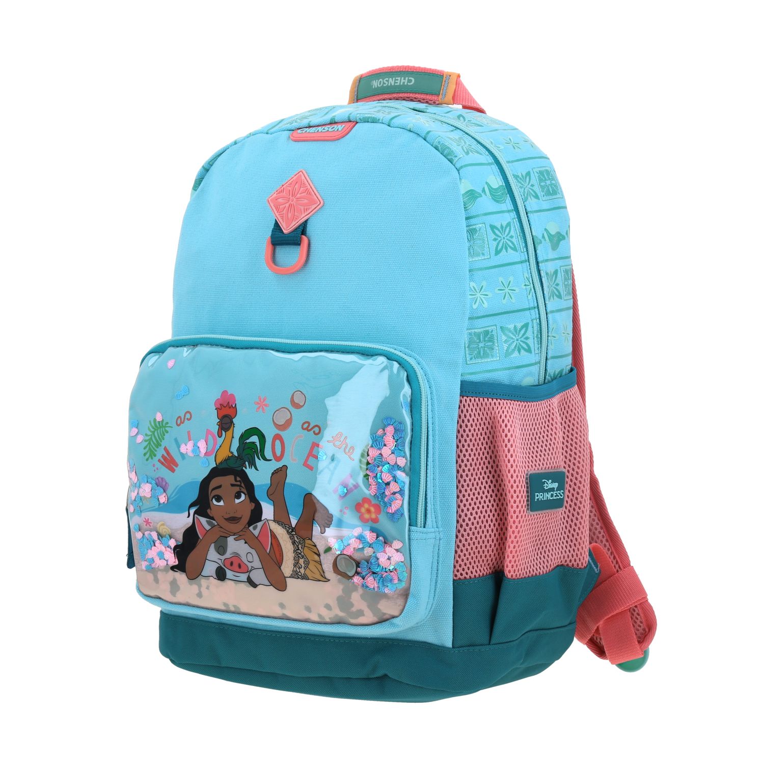 Kit Escolar Princesas by Chenson (Mochila + Mochila) Turquesa Infantil 3
