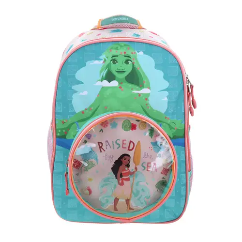 Mochila Escolar Princesas by Chenson Turquesa - Infantil
