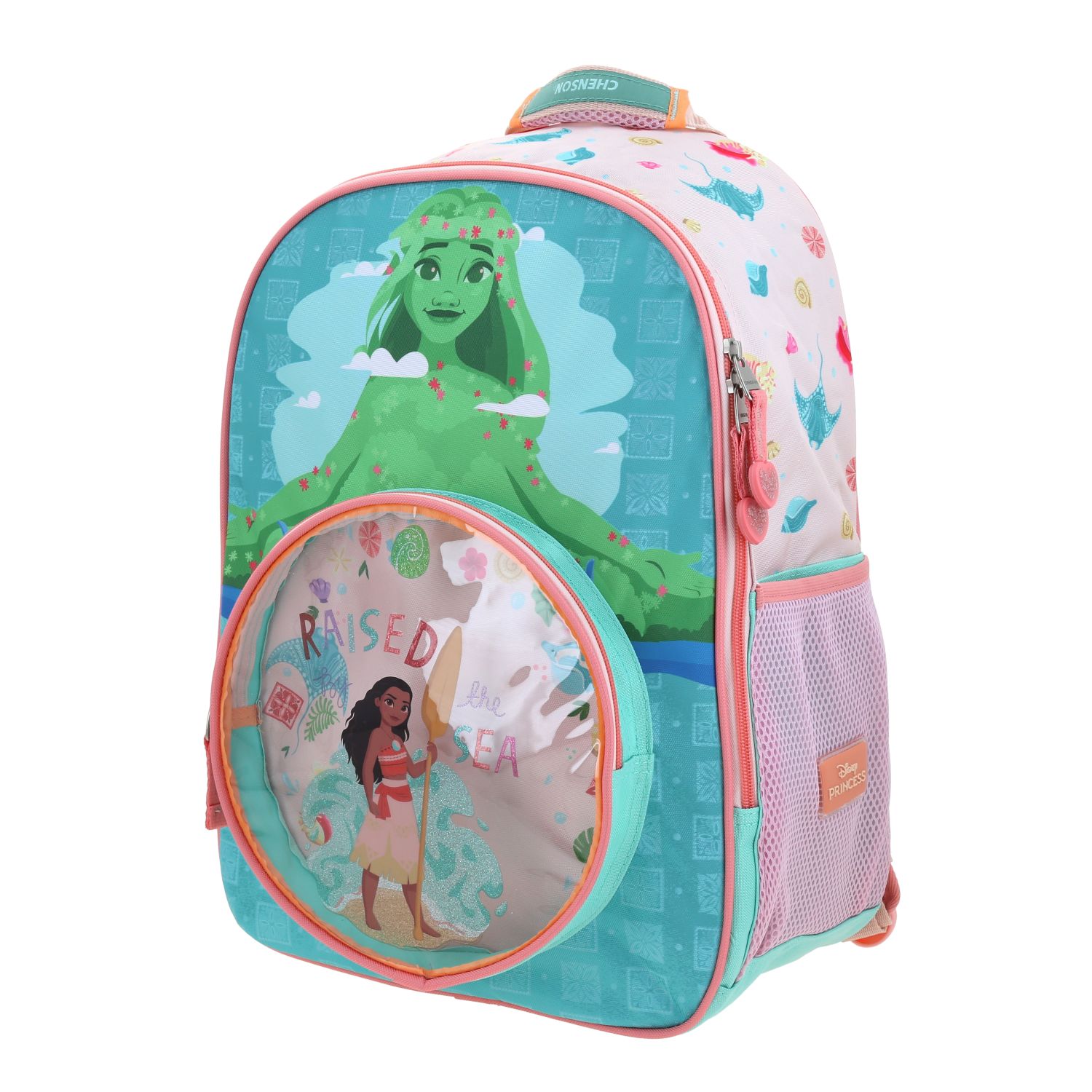 Mochila Escolar Princesas by Chenson Turquesa - Infantil 2