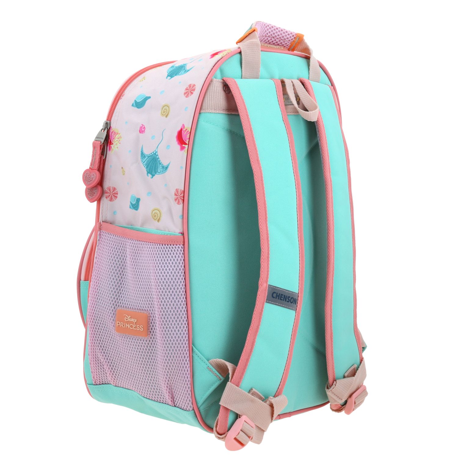 Mochila Escolar Princesas by Chenson Turquesa - Infantil 3