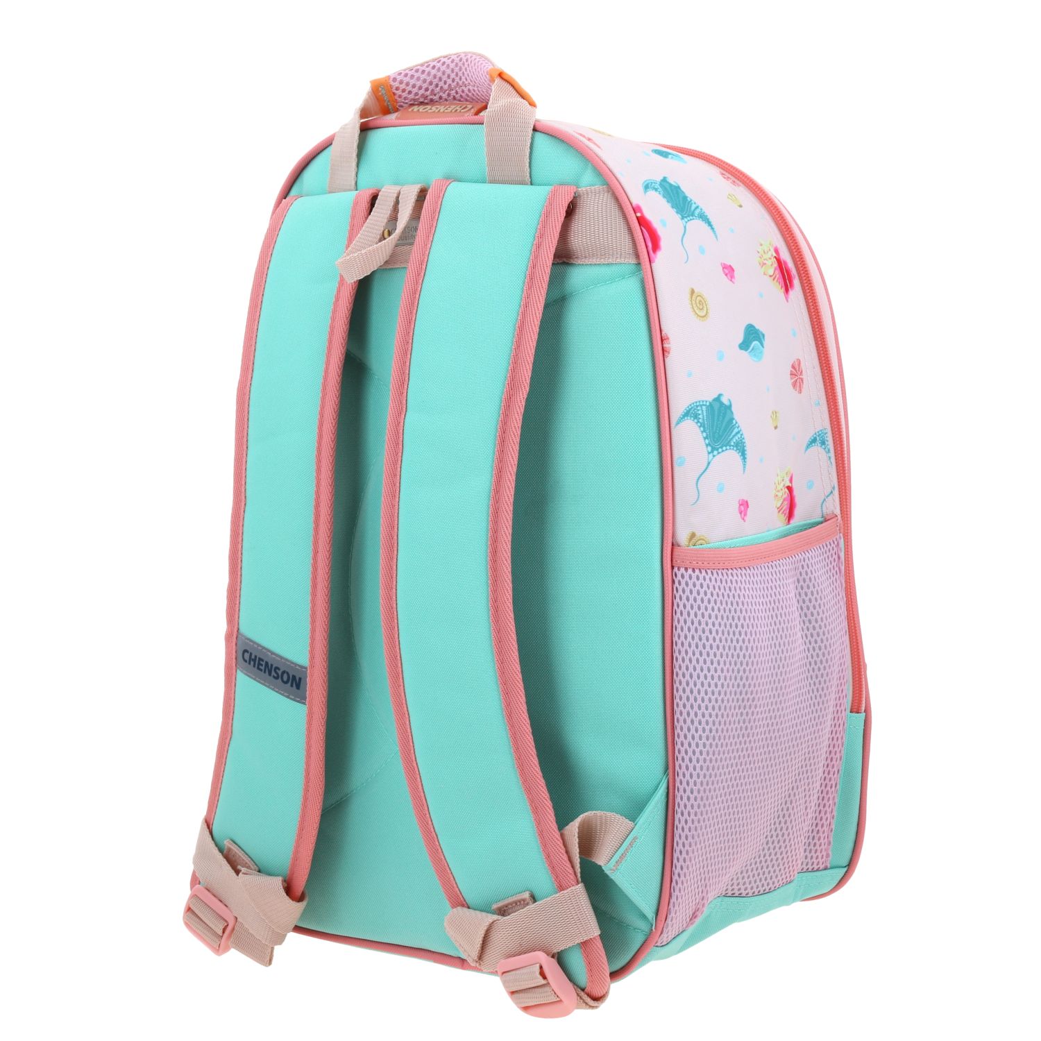 Mochila Escolar Princesas by Chenson Turquesa - Infantil 5