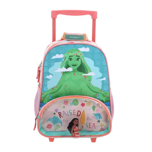 Mochila con Ruedas Princesas Turquesa Chenson Kinder Niña