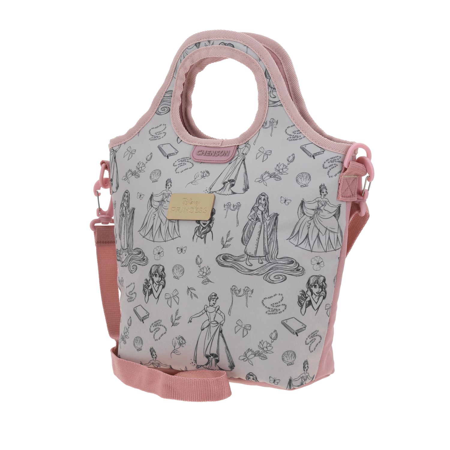 Lonchera Escolar Princesas by Chenson Térmica para Niña 2