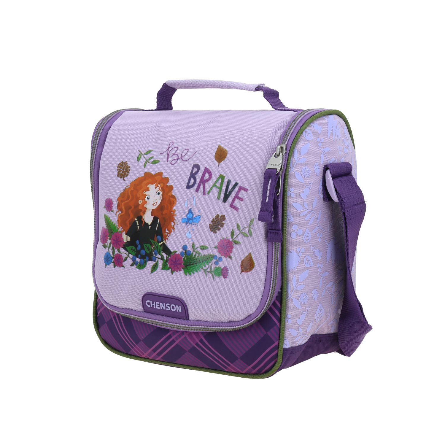 Kit Escolar Princesas by Chenson Mochila + Mochila + Mochila Uva 5