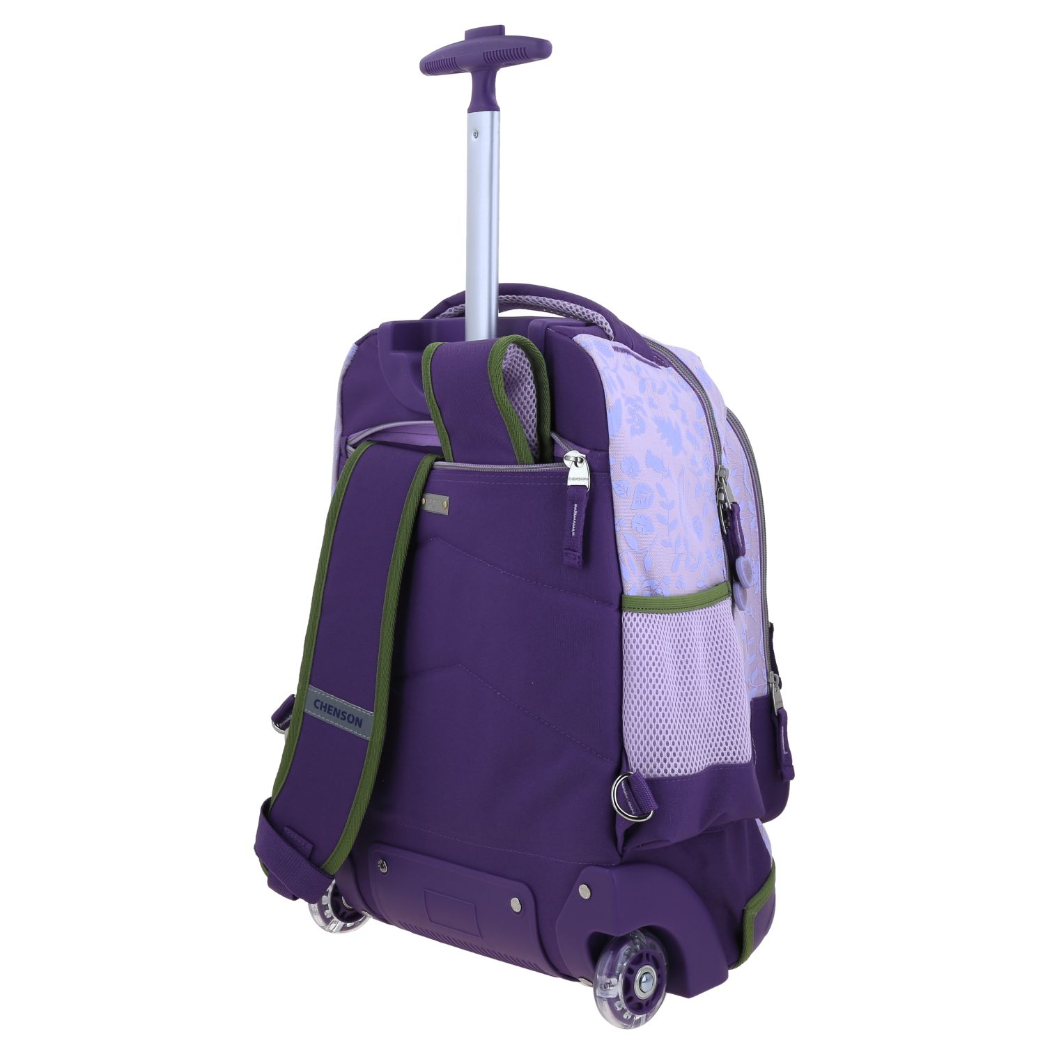 Mochila con Ruedas Princesas Chenson Color Uva Escolar 5