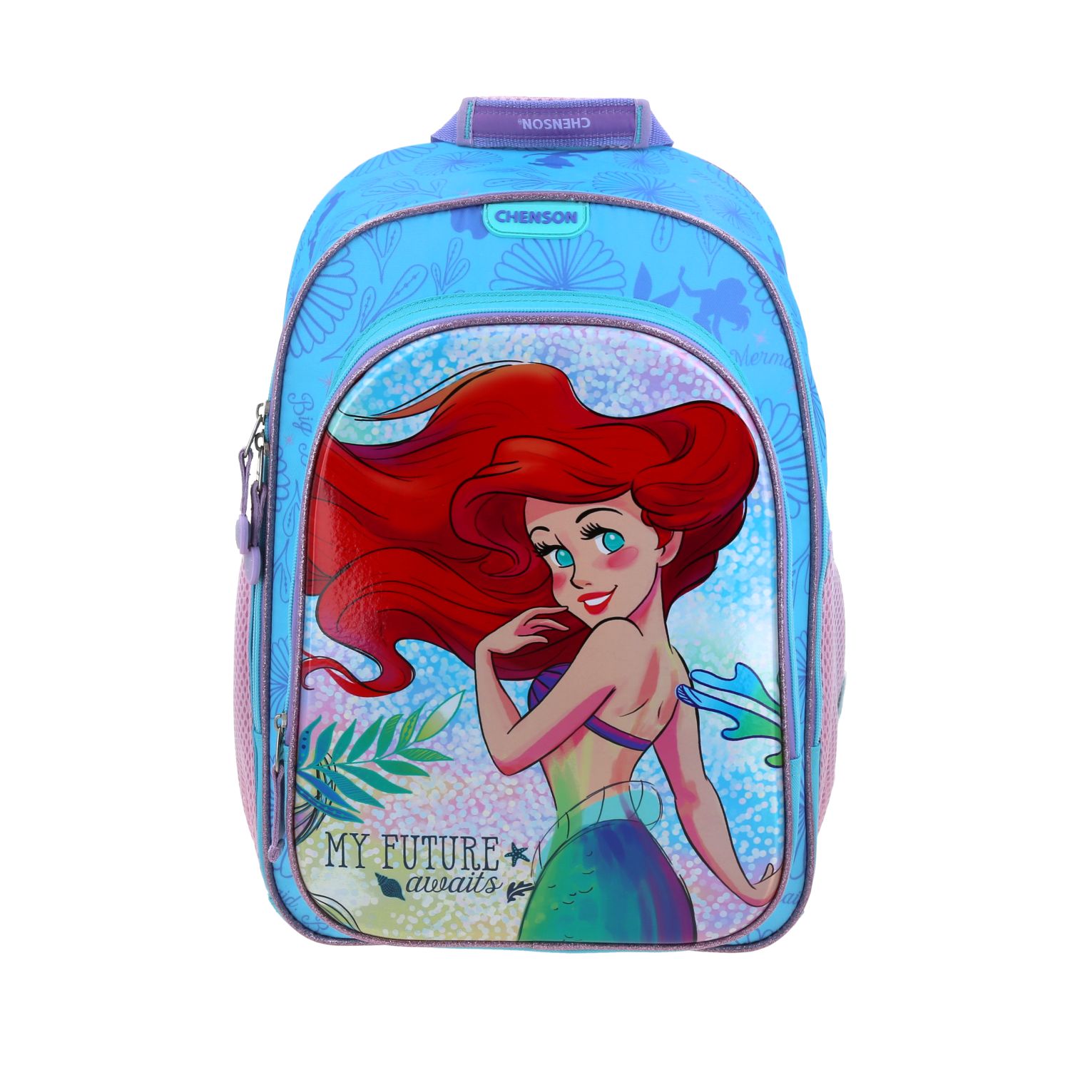 Kit Escolar Princesas by Chenson (Mochila + Mochila) Azul Infantil 2