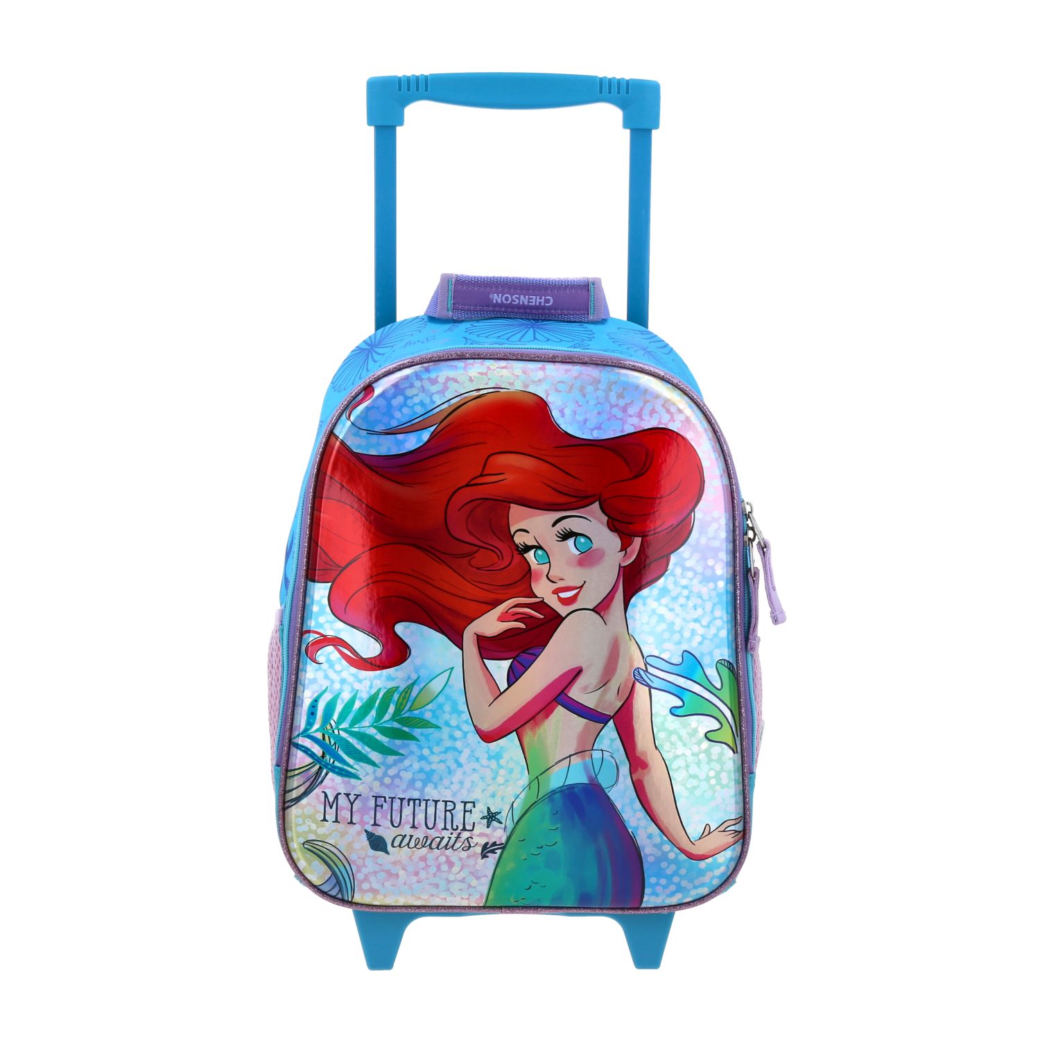 Mochila con Ruedas Princesas by Chenson Azul Escolar